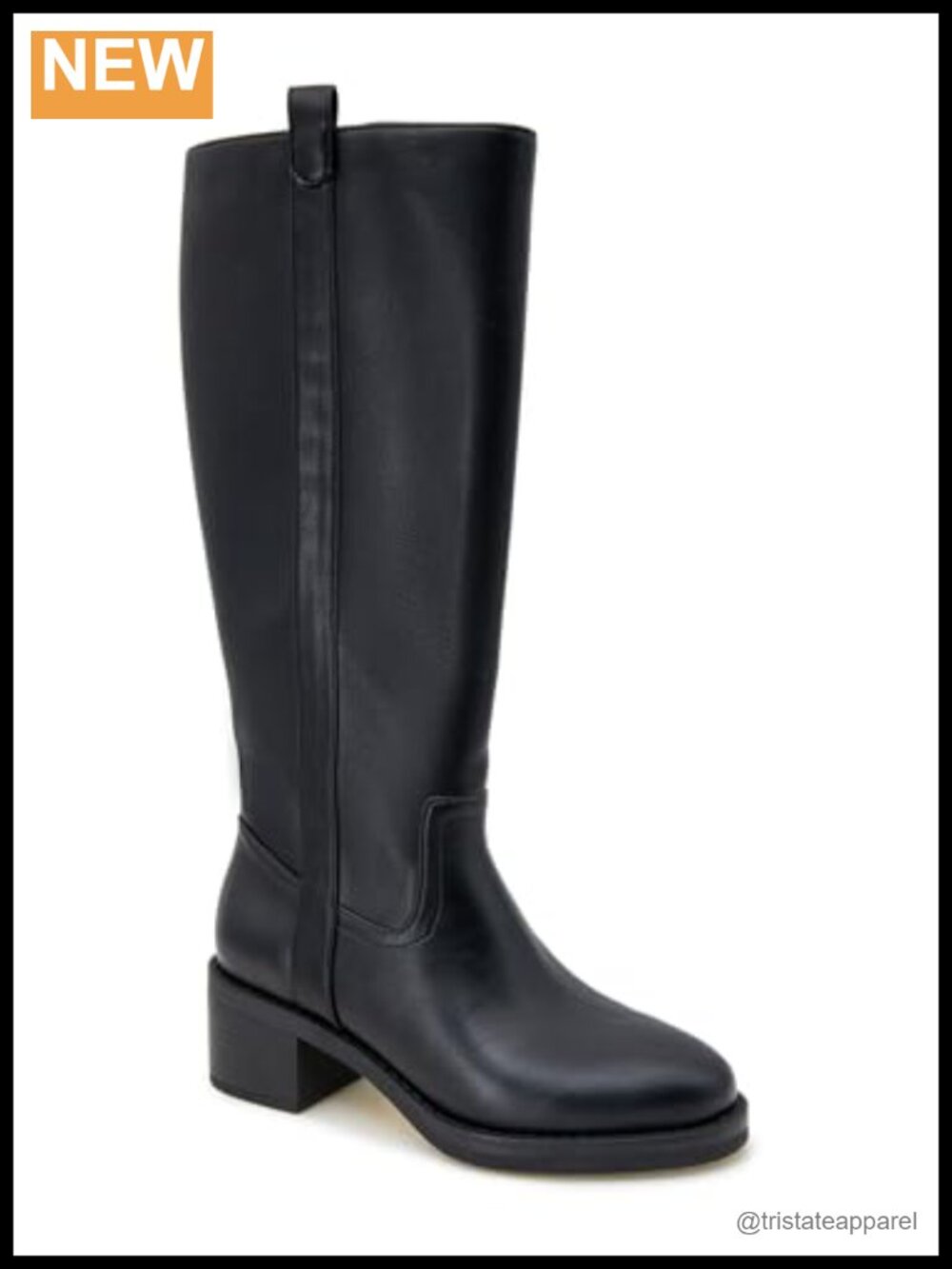 kensie Naomi Knee High Faux Leather Boots